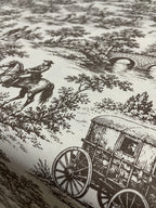 Toile de Jouy 2'li Kırlent Kılıfı Fransız Köylü Desenli